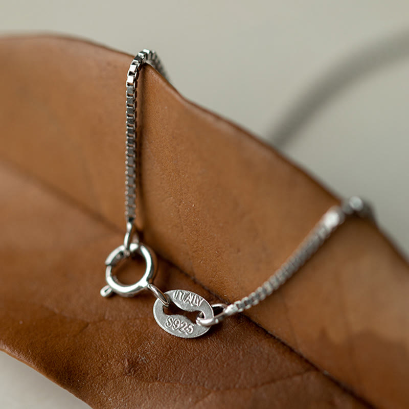 KarmaRipple's 999 Sterling Silver Peace And Joy Fu Character Fortune Fortune 925 Sterling Silver Chain Pendant Necklace p7