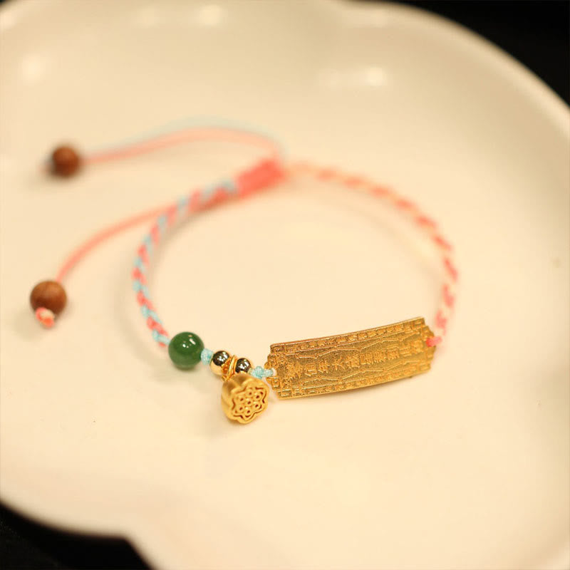 KarmaRipple's 925 Sterling Silver Handmade Multicolor String Protection Fortune Talisman Braid Bracelet p15