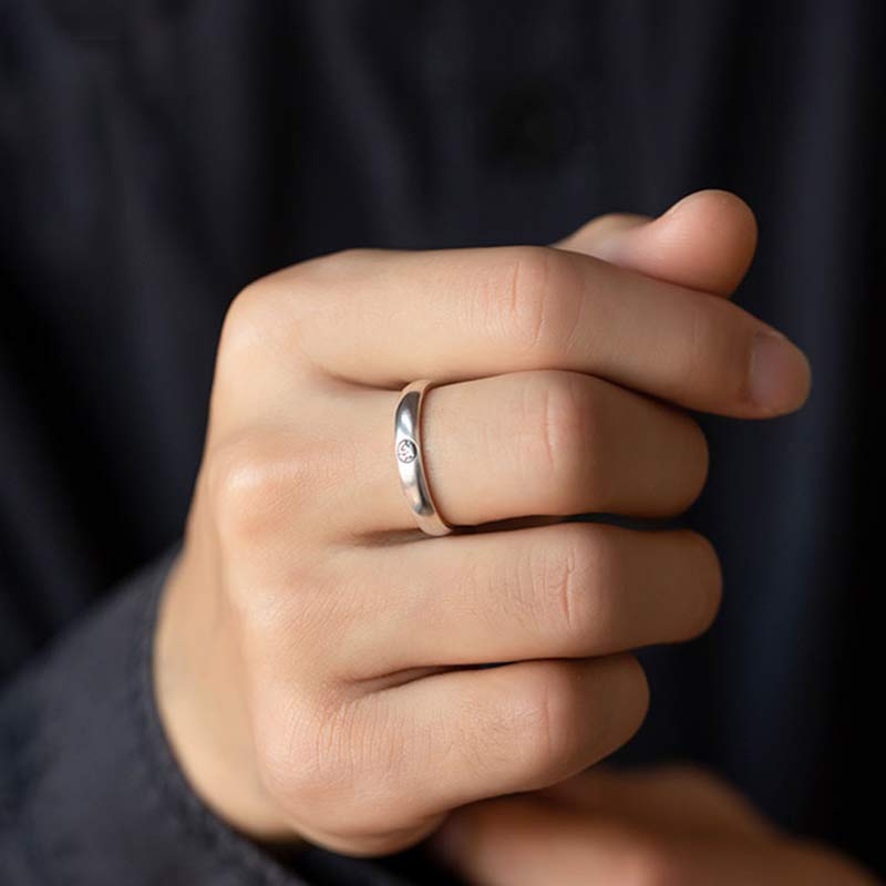 KarmaRipple's 925 Sterling Silver Chinese Zodiac Natal Buddha Blessing Pair Ring p12