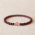 One Strawberry Quartz&Garnet / 15cm