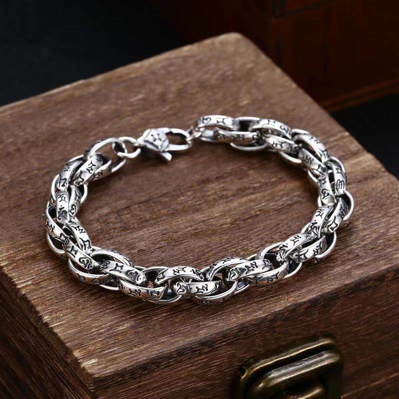 KarmaRipple's Tibetan Om Mani Padme Hum Carved Amulet Creativity Bracelet p10