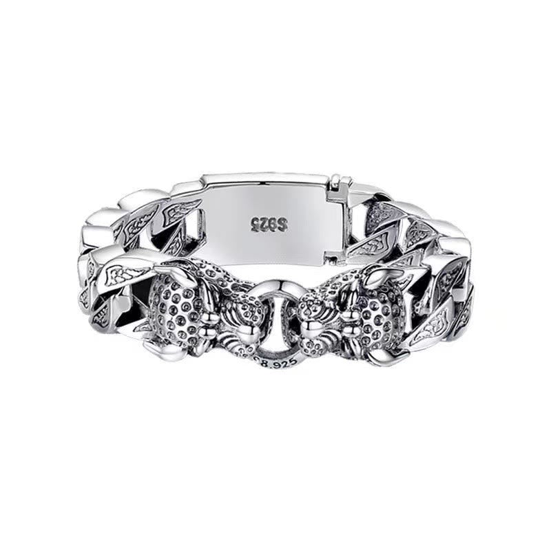 KarmaRipple's Leopard Pattern Balancing Balance Chain Bracelet p4