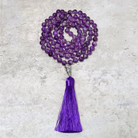KarmaRipple's Tibetan 108 Mala Beadwork Pendant Yoga Meditation Prayer Beadwork Pendant