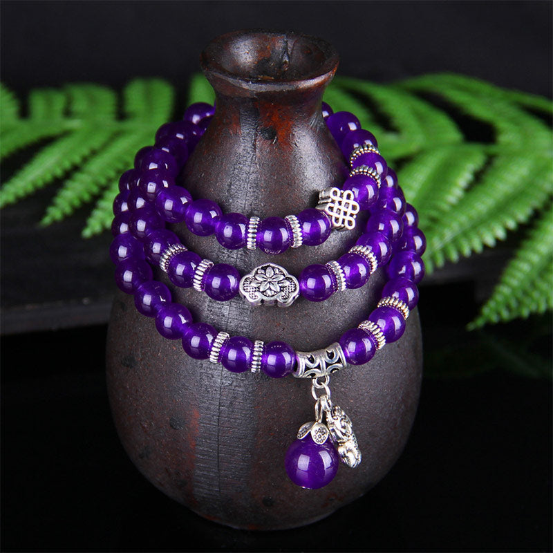 KarmaRipple's The Amethyst Pixiu Wealth Bracelet p3