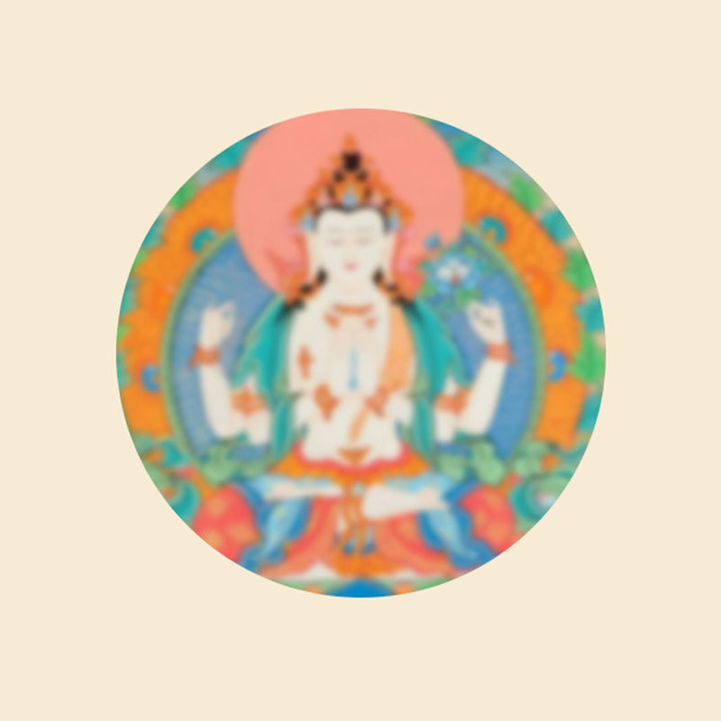 KarmaRipple's Handmade Multicolored Tibetan Om Mani Padme Hum Ruyi Auspicious Talisman Woven Bracelet p14