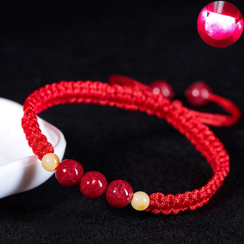 KarmaRipple's Cinnabar Blessing Red String Bracelet For Kids p17
