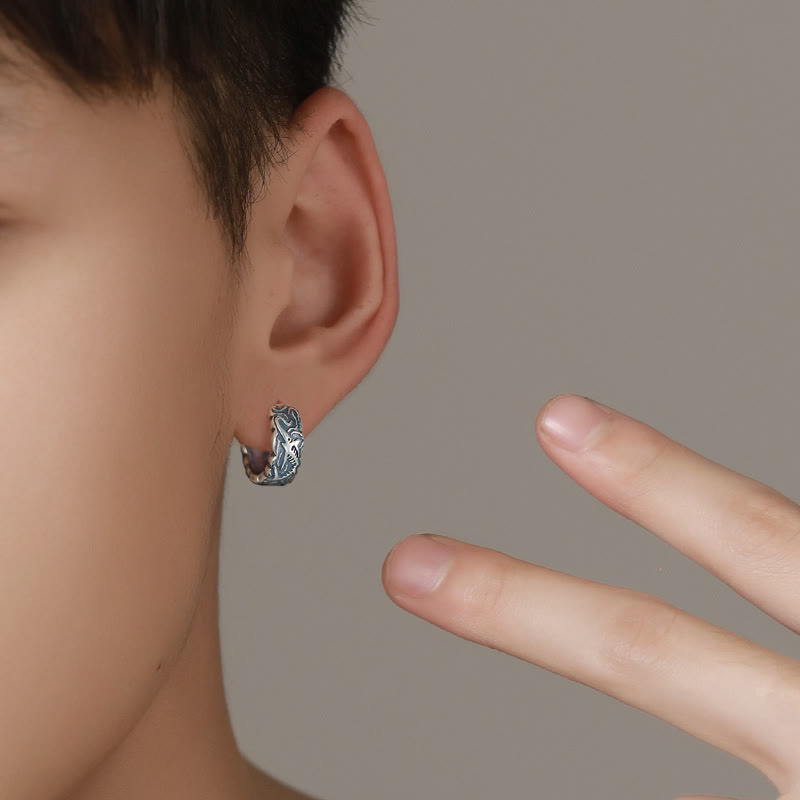 KarmaRipple's Fish Bone Pattern Wealth Earrings p3