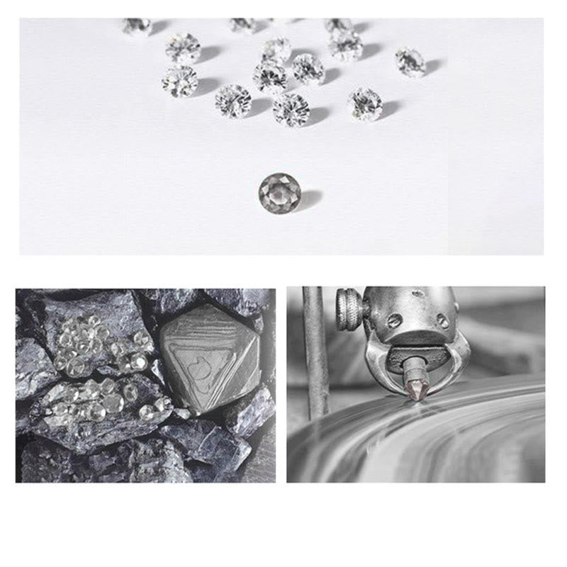 KarmaRipple's 925 Sterling Silver Cherry Blossom Blessing Chain Bracelet Rotatable Ring p23